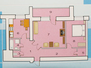 Продам 2-х 810 , 68 кв.м на КШТ